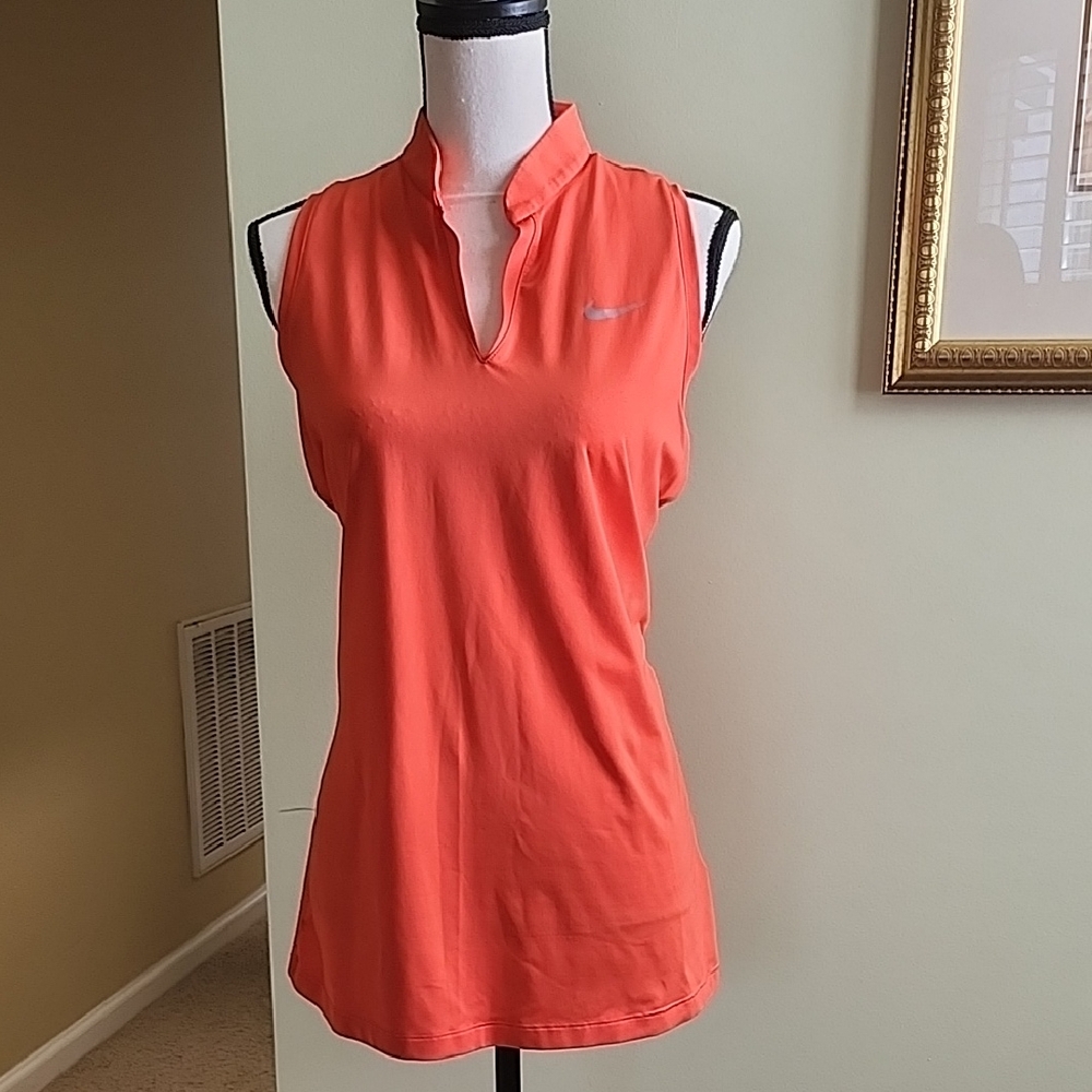 Nike Women's Bright Orange Tank Top